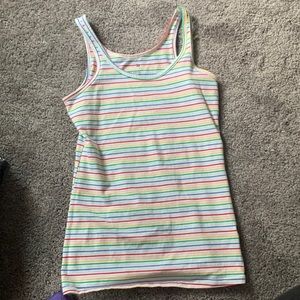 Rainbow tank top